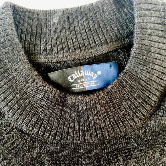 Callaway Golf‎ Sweater 100% Merino Wool XXL Mens - Picture 3 of 5